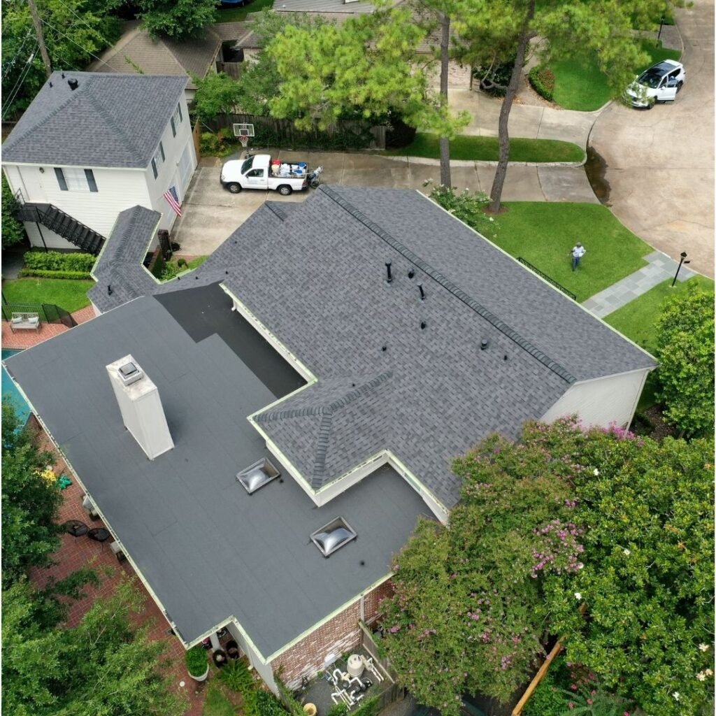 roof replacement in houston - owens corning shingles