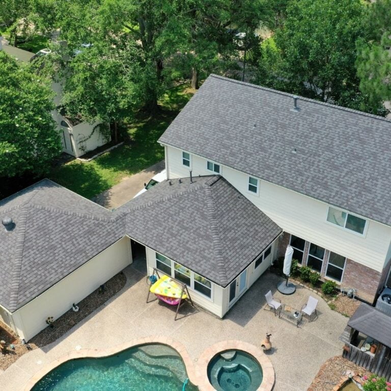 Emergency roof repair in Tealwood, Houston 77024.