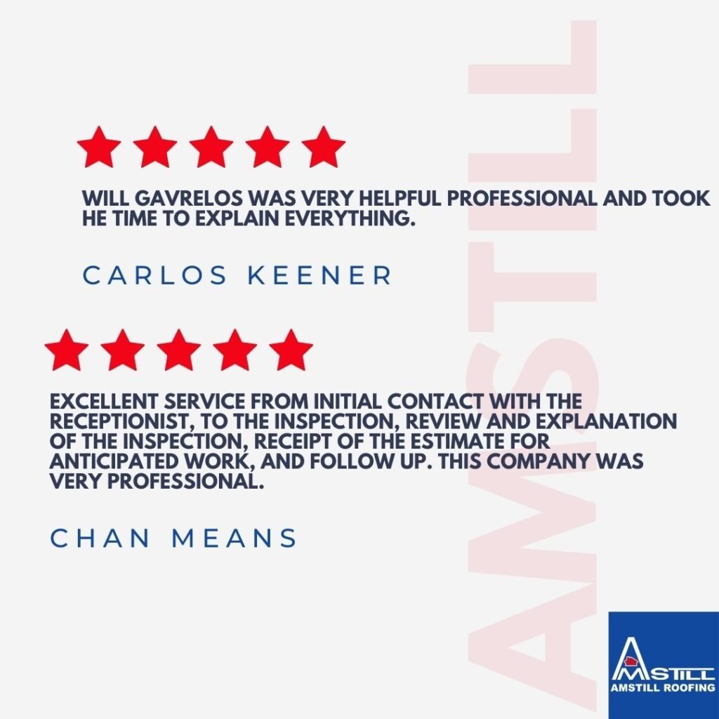 Best Roofing Services in Houston - Amstill Roofing Reviews - Customer Feedback