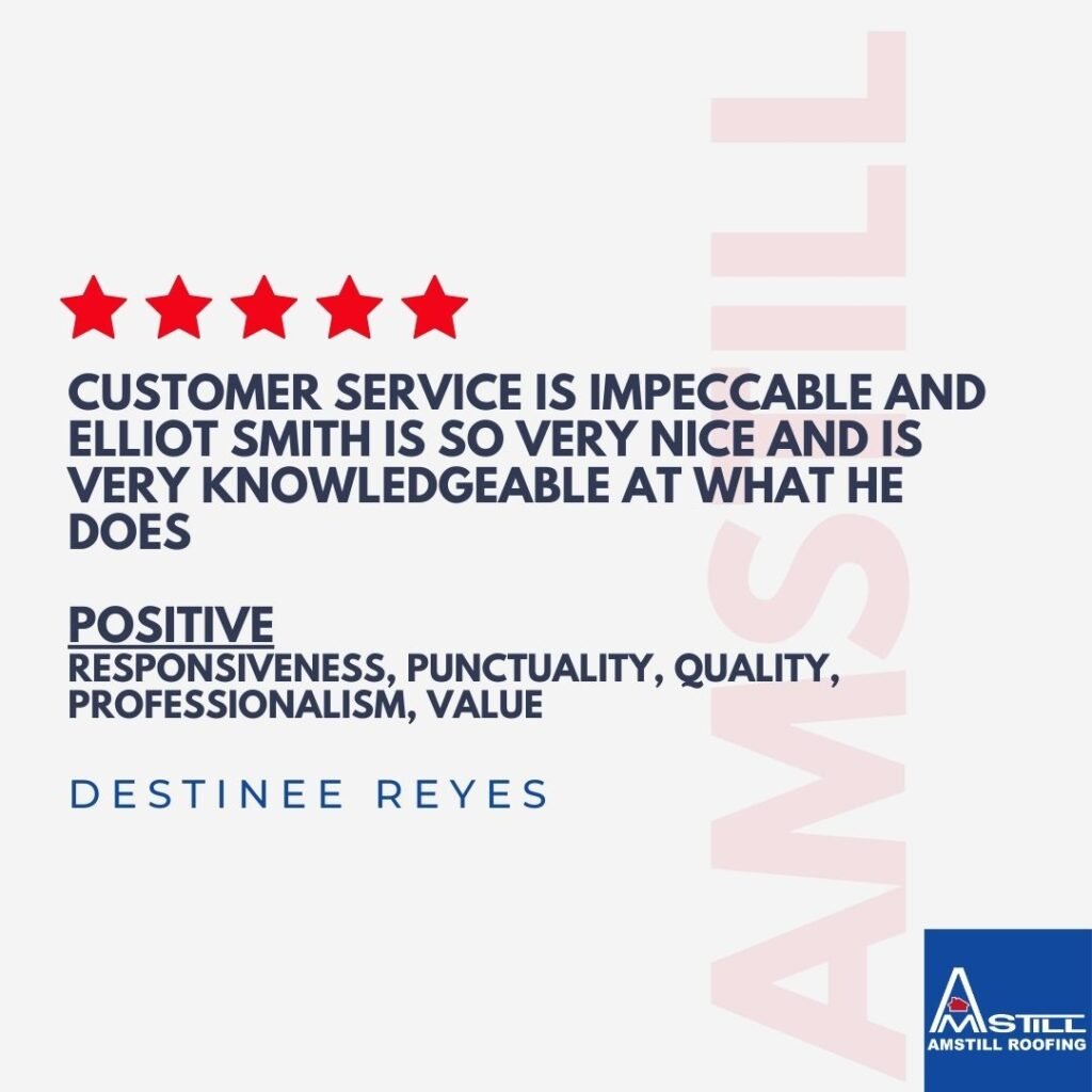 Top Roofing Contractor in Houston - Amstill Roofing Reviews - Customer Testimonial