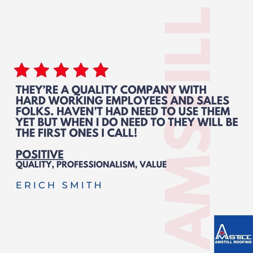 Best Roof Repair Near You in Houston - Amstill Roofing - Satisfied Client