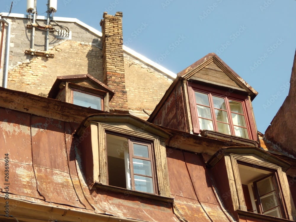 mansard roof