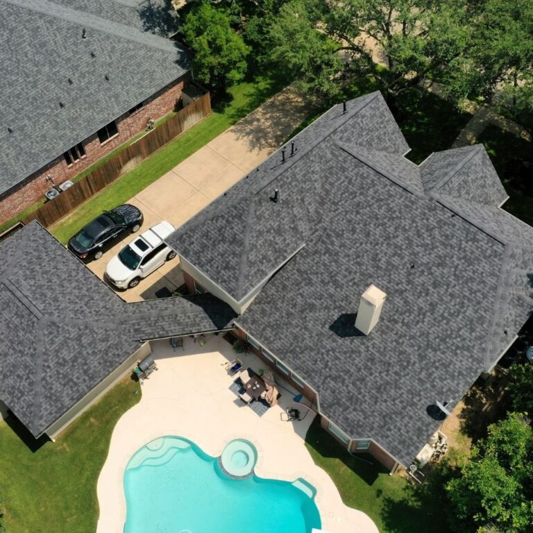 Advanced roof replacement in Hunters Creek Village.